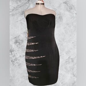 City Triangles bodycon dress, 1X